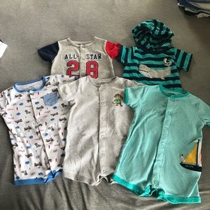 Carters rompers bundle